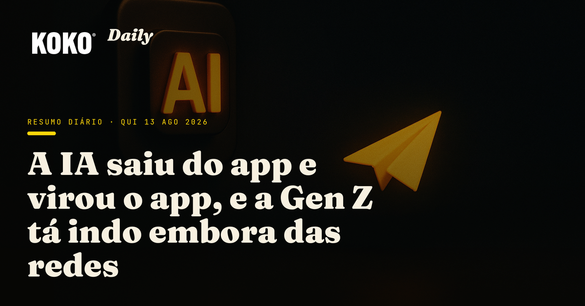 Capa do Koko Daily de hoje