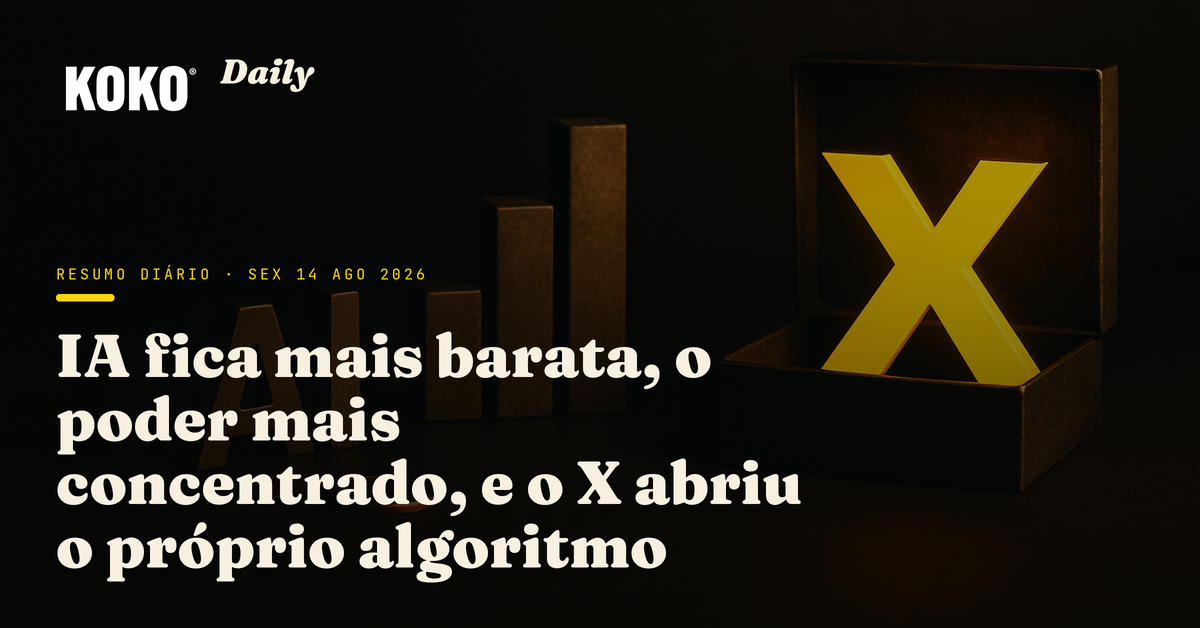 Capa do Koko Daily de hoje