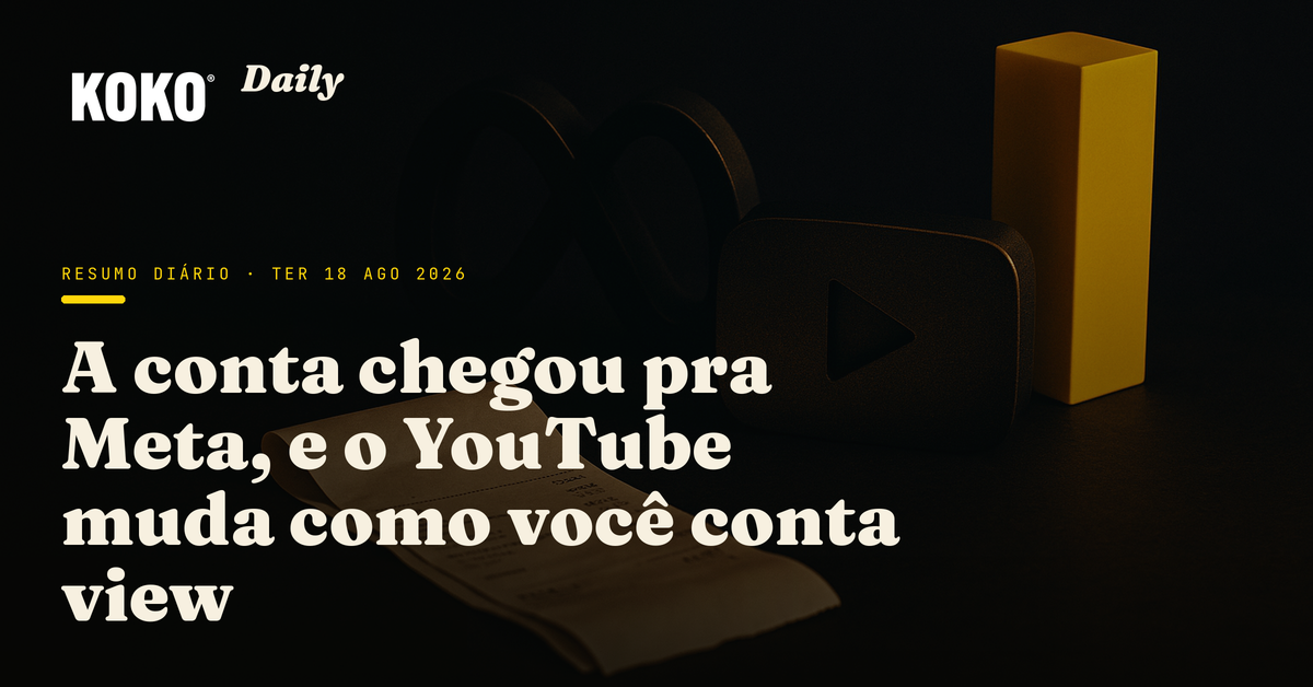 Capa do Koko Daily de hoje