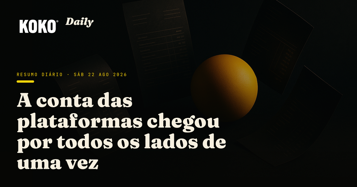 Capa do Koko Daily de hoje
