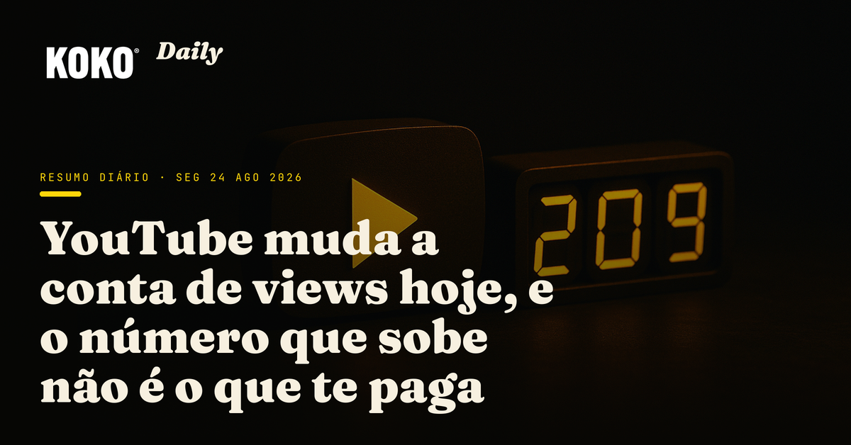 Capa do Koko Daily de hoje
