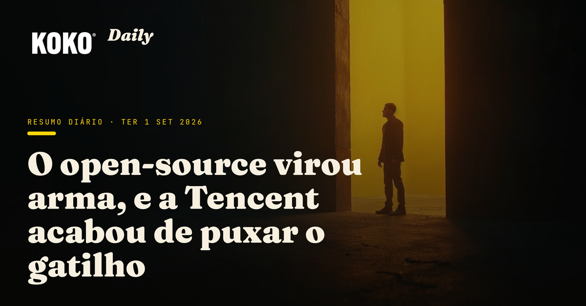 Capa do Koko Daily de hoje