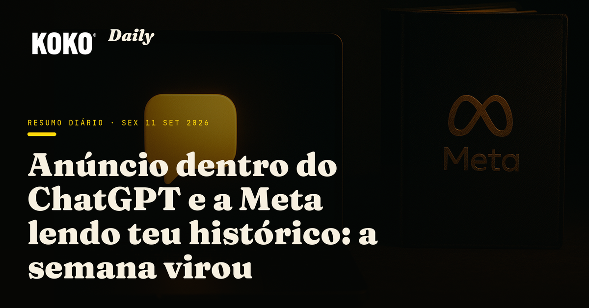 Capa do Koko Daily de hoje