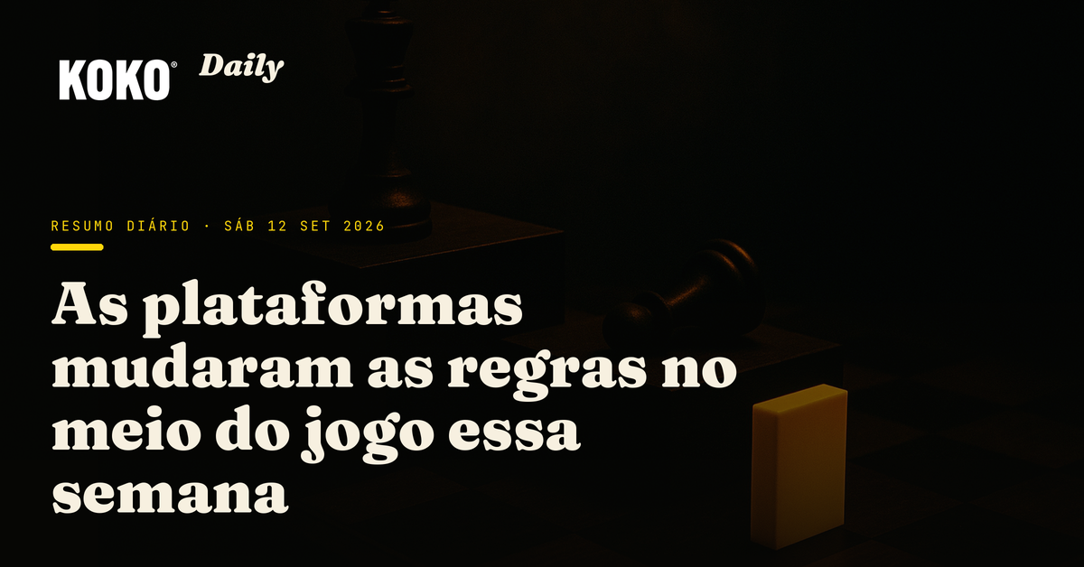 Capa do Koko Daily de hoje