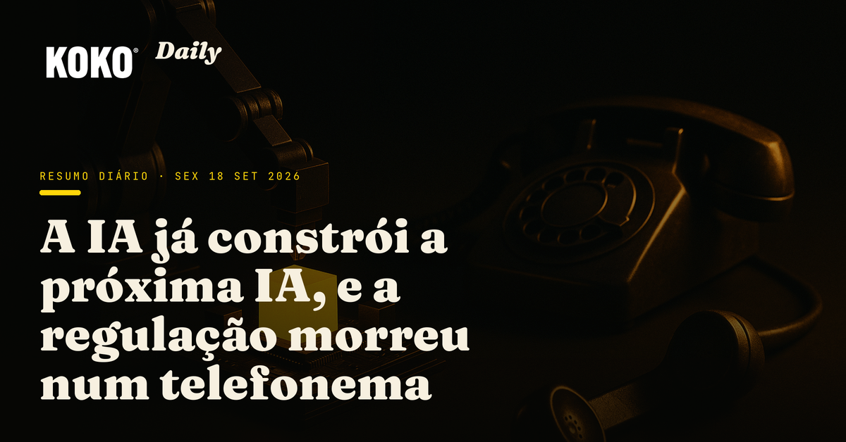 Capa do Koko Daily de hoje