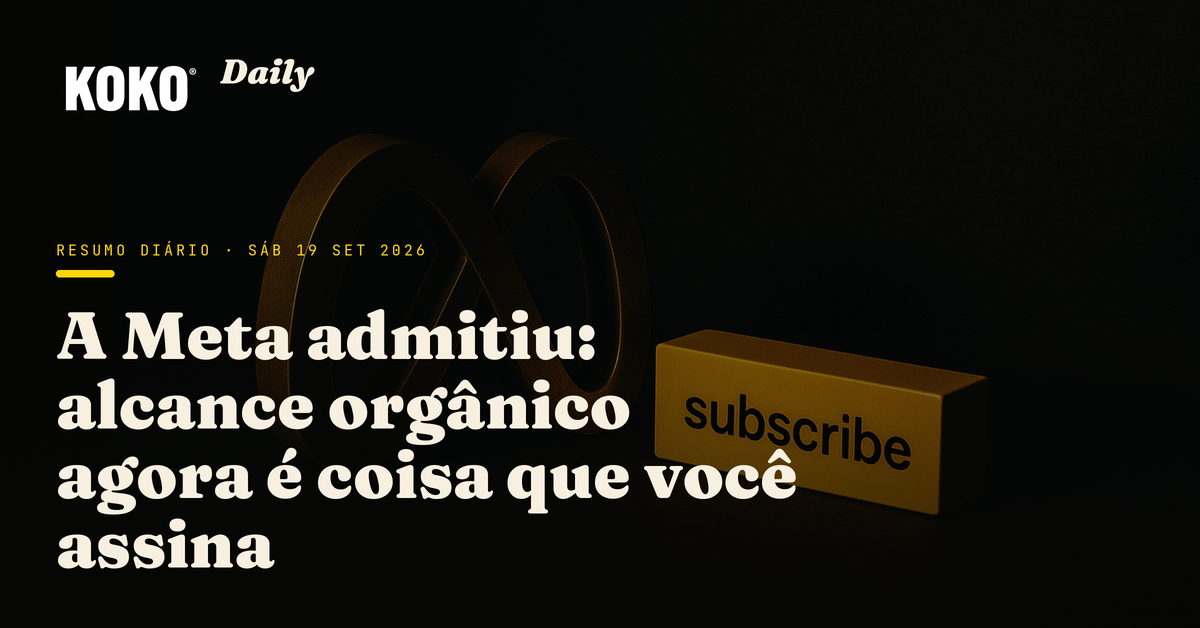 Capa do Koko Daily de hoje