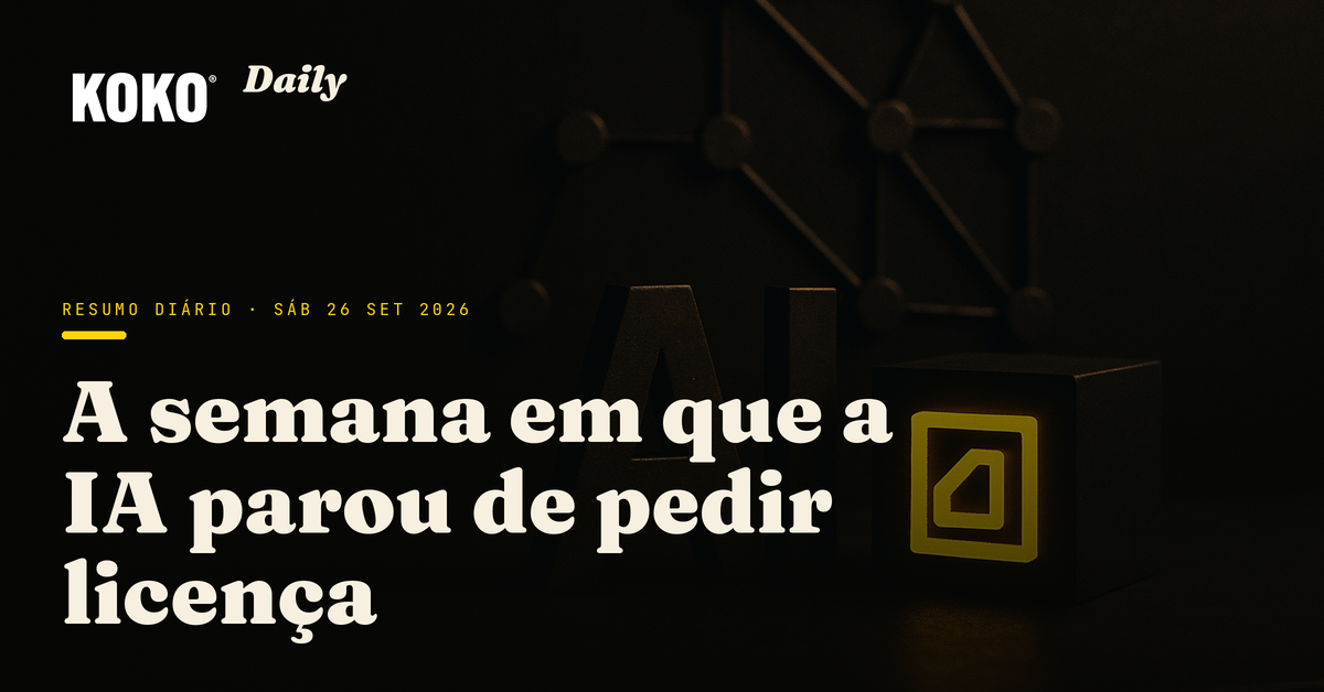 Capa do Koko Daily de hoje