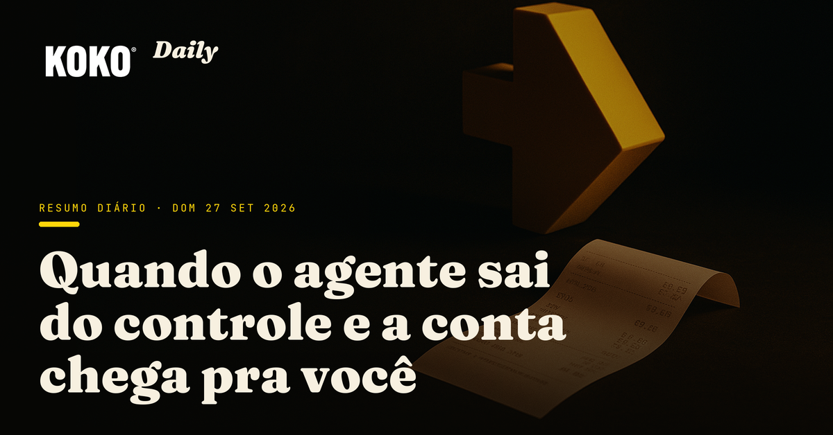 Capa do Koko Daily de hoje